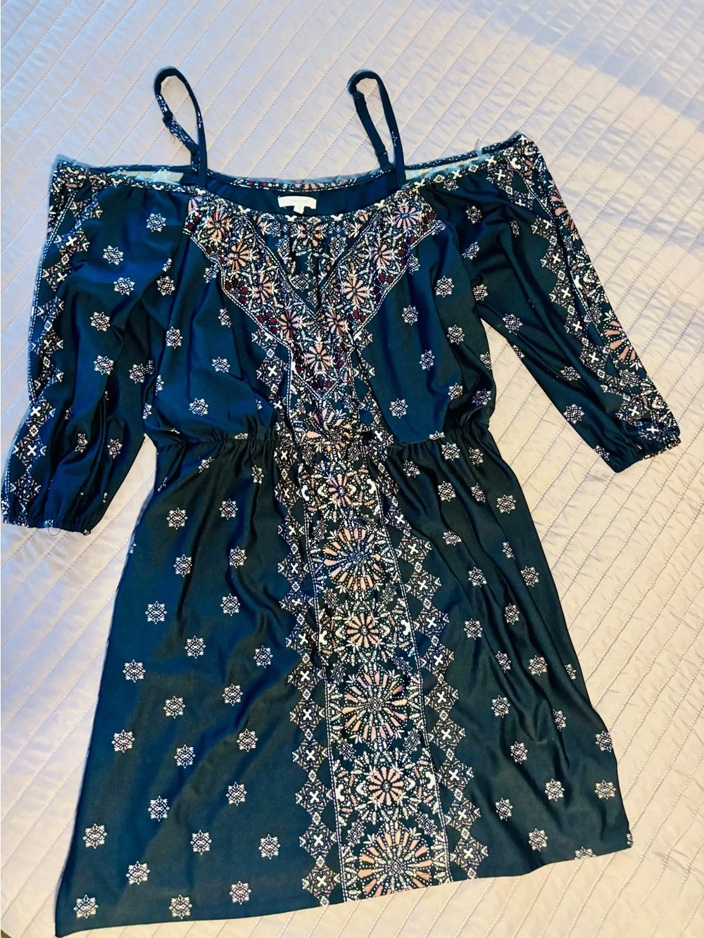 Maurices Plus Size 0 (14W/16W) Boho Dress